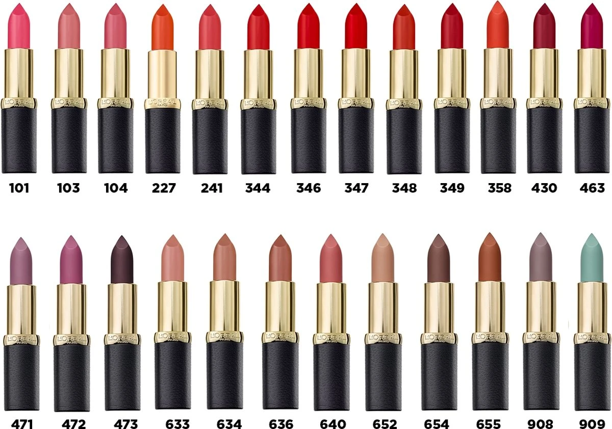L'Oréal Paris Make-Up Designer Color Riche Matte Addiction - 652 Stone - Lipstick 9 L'Oréal Paris Make-Up Designer Color Riche Matte Addiction - 652 Stone - Lipstick - Afbeelding 7