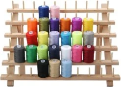 Merkloos Houten Naaigaren Rek - 60 Houders Voor Garen - Voor Naaien & Borduren - Opbergrek Staand - 60 Pinnen - Houder - Organizer - Hout 10 Merkloos Houten Naaigaren Rek - 60 Houders Voor Garen - Voor Naaien & Borduren - Opbergrek Staand - 60 Pinnen - Houder - Organizer - Hout -Modecosmetica Winkel 1200x865