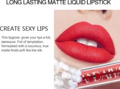 HANDAIYAN® | Liquid Lipsticks | Set Van 6 | Matte Lippenstift | Vloeibare Lippenstift | Waterproof | Make Up Set | Geschenkset | Giftset | Lipstick | Lippenstift | Lipgloss | Lip Gloss 15 HANDAIYAN® | Liquid Lipsticks | Set Van 6 | Matte Lippenstift | Vloeibare Lippenstift | Waterproof | Make Up Set | Geschenkset | Giftset | Lipstick | Lippenstift | Lipgloss | Lip Gloss -Modecosmetica Winkel 1200x891
