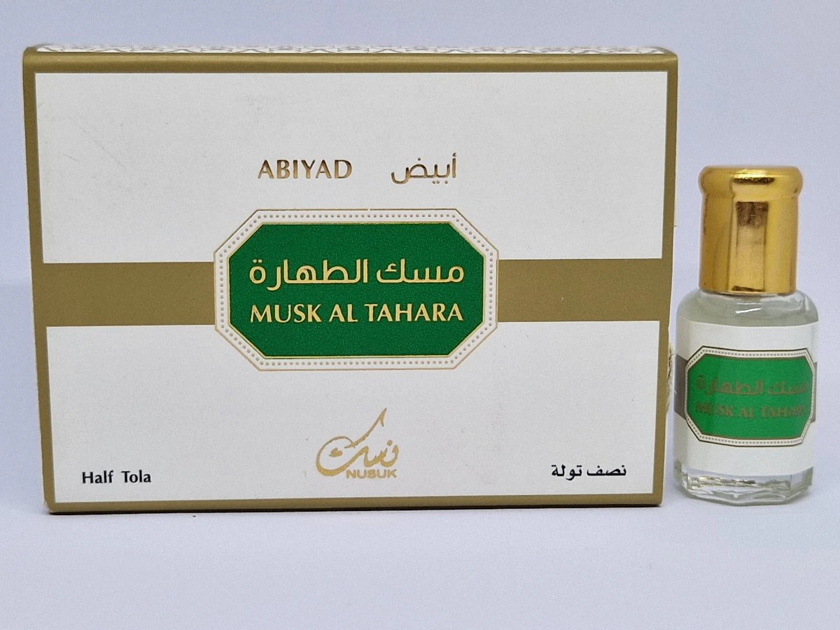 Abiyad - Musk Al Tahara - 6ml Alcohol Free - Nusuk 3 Abiyad - Musk Al Tahara - 6ml Alcohol Free - Nusuk