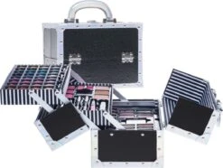 Luxe Make-up Koffer 75 Delig - Make Up Koffer Met Inhoud - Make Up Koffer Meisjes - Make Up Koffer Kinderen