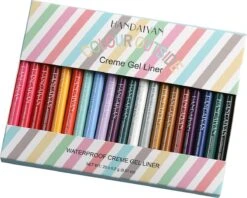 HANDAIYAN Sneldrogend Waterdicht En Niet Gemakkelijk Uit Te Vegen Kleur Eyeliner 20 Kleuren 9 HANDAIYAN Sneldrogend Waterdicht En Niet Gemakkelijk Uit Te Vegen Kleur Eyeliner 20 Kleuren -Modecosmetica Winkel 1200x964 1