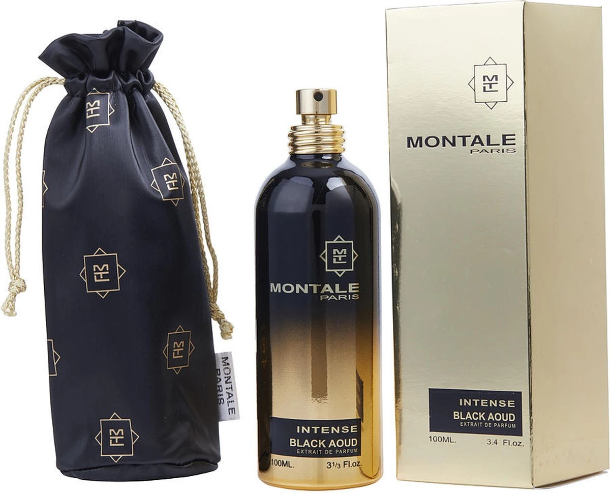 Montale Black Aoud Intense Eau De Parfum 100ml 4 Montale Black Aoud Intense Eau De Parfum 100ml - Afbeelding 2