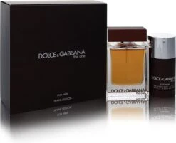 Dolce & Gabbana The One For Men Geschenkset - Eau De Toilette + Deodorant -Modecosmetica Winkel 1200x975 1