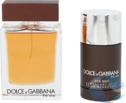 Dolce & Gabbana The One For Men Geschenkset - Eau De Toilette + Deodorant -Modecosmetica Winkel 1200x983