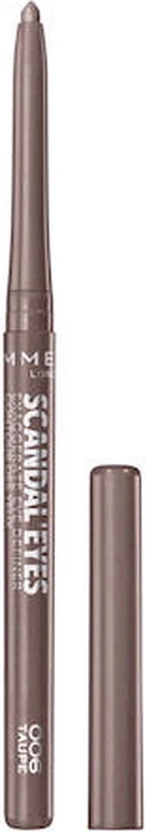 Rimmel London Scandal'Eyes Exaggerate Eye Definer Oogpotlood - 006 Taupe 12 Rimmel London Scandal'Eyes Exaggerate Eye Definer Oogpotlood - 006 Taupe - Afbeelding 10
