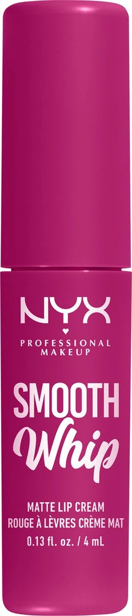 NYX Professional Makeup - Smooth Whip Matte Lip Cream Birthday Frosting - Vloeibare Lippenstift - 4ML 3 NYX Professional Makeup - Smooth Whip Matte Lip Cream Birthday Frosting - Vloeibare Lippenstift - 4ML