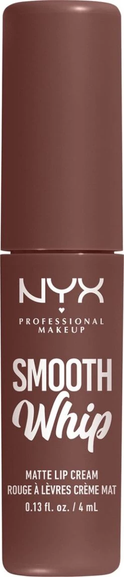 NYX Professional Makeup - Smooth Whip Matte Lip Cream Thread Count - Vloeibare Lippenstift - 4ML 18 NYX Professional Makeup - Smooth Whip Matte Lip Cream Thread Count - Vloeibare Lippenstift - 4ML -Modecosmetica Winkel 258x1200