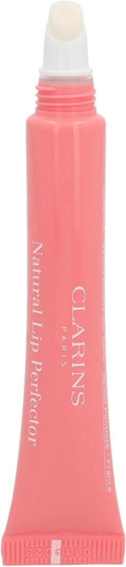 Clarins Instant Light Natural Lip Perfector - 01 Rose Shimmer - Lipgloss - 12 Ml -Modecosmetica Winkel 268x1200 1