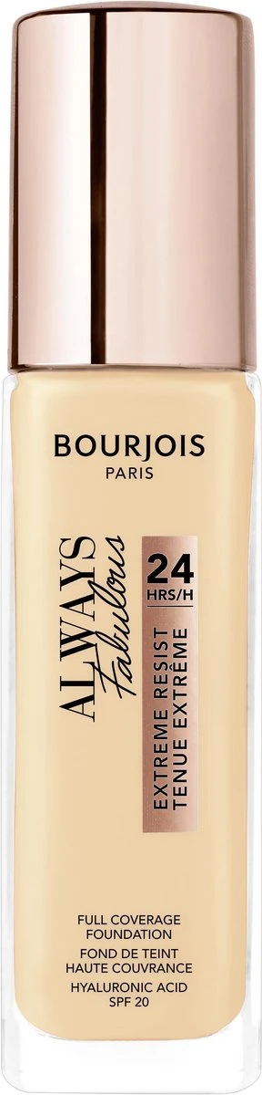 Bourjois Always Fabulous Foundation - 120 Light Ivory 3 Bourjois Always Fabulous Foundation - 120 Light Ivory