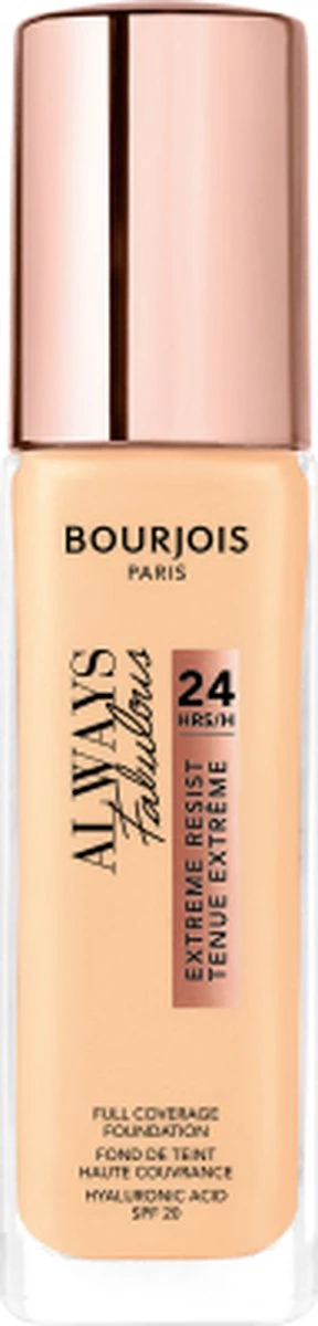 Bourjois Always Fabulous Foundation - 120 Light Ivory 4 Bourjois Always Fabulous Foundation - 120 Light Ivory - Afbeelding 2