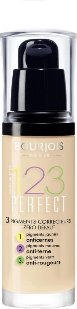 Bourjois 123 Perfect Foundation - 52 Vanille 24 Bourjois 123 Perfect Foundation - 52 Vanille -Modecosmetica Winkel 301x1200 1