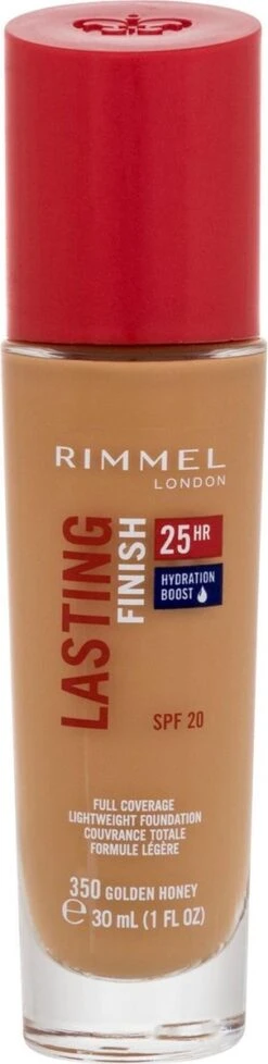 Rimmel London Lasting Finish Foundation - 350 Golden Honey 14 Rimmel London Lasting Finish Foundation - 350 Golden Honey -Modecosmetica Winkel 303x1200 2