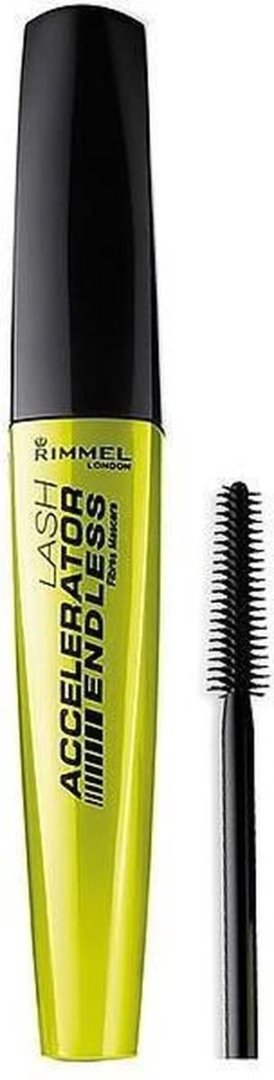 Rimmel London Lash Accelerator Endless Mascara - 001 Black 12 Rimmel London Lash Accelerator Endless Mascara - 001 Black - Afbeelding 10