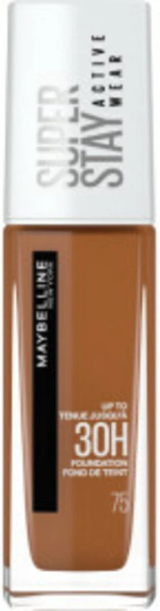Maybelline SuperStay 30H Active Wear Foundation 75 Mocha - 30 Ml 3 Maybelline SuperStay 30H Active Wear Foundation 75 Mocha - 30 Ml