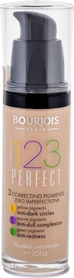 Bourjois 123 Perfect Foundation - 52 Vanille 19 Bourjois 123 Perfect Foundation - 52 Vanille -Modecosmetica Winkel 323x1200 1