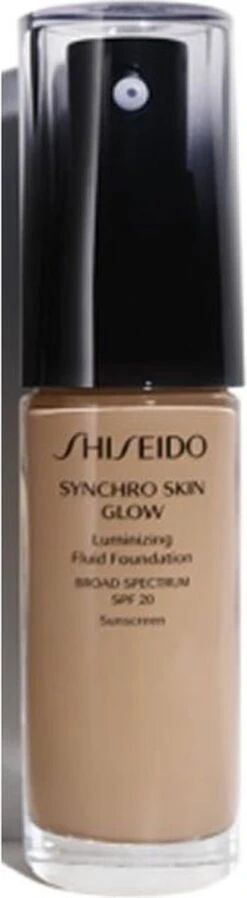 Shiseido Synchro Skin Glow Luminizing Fluid Foundation - N3 Neutral - 30 Ml - Foundation -Modecosmetica Winkel 330x1200 1