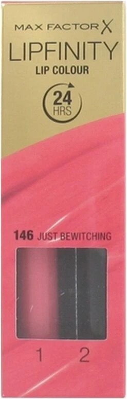 Max Factor Lipfinity Lip Colour Lipgloss - 146 Just Bewitching 31 Max Factor Lipfinity Lip Colour Lipgloss - 146 Just Bewitching -Modecosmetica Winkel 382x1200