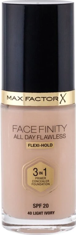 Max Factor Facefinity All Day Flawless 3-in-1 Liquid Foundation - 050 Natural 34 Max Factor Facefinity All Day Flawless 3-in-1 Liquid Foundation - 050 Natural -Modecosmetica Winkel 389x1200 3