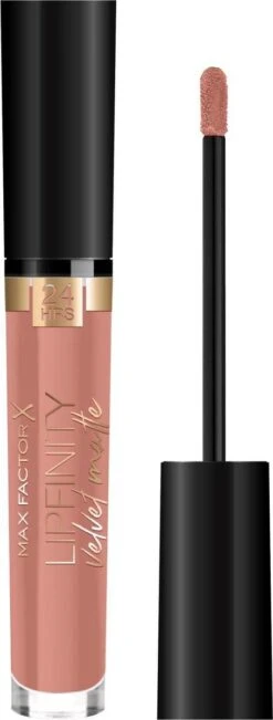 Max Factor Lipfinity Velvet Matte Lippenstift - 040 Luxe Nude Nude 24 Max Factor Lipfinity Velvet Matte Lippenstift - 040 Luxe Nude Nude -Modecosmetica Winkel 455x1200