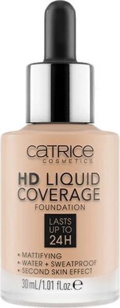 Catrice - Liquid Make-Up HD Liquid Coverage (Foundation) 30 Ml 030 Sand Beige - 12 Catrice - Liquid Make-Up HD Liquid Coverage (Foundation) 30 Ml 030 Sand Beige - -Modecosmetica Winkel 468x1200 1