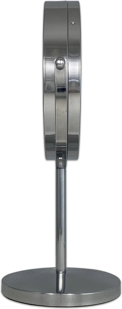 Metalen Verlichte Make-up LED Spiegel Dubbelzijdig 17,5CMØ 7x Vergroting 4 Metalen Verlichte Make-up LED Spiegel Dubbelzijdig 17,5CMØ 7x Vergroting - Afbeelding 2