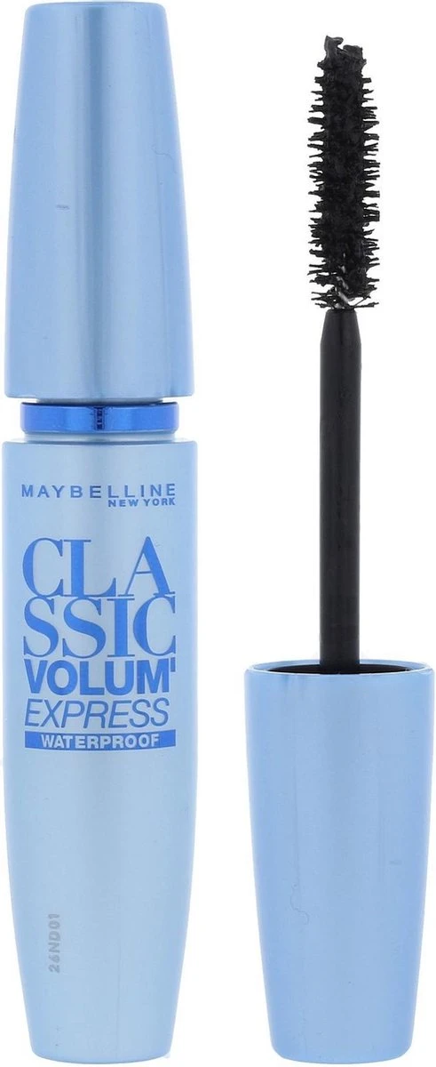 Maybelline Volum'Express - Black - Waterproof Mascara 6 Maybelline Volum'Express - Black - Waterproof Mascara - Afbeelding 4