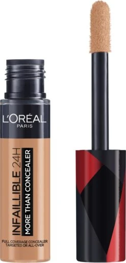 L'Oréal Paris - Infaillible More Than Concealer - 328.5 Crème Brûlée -Langhoudende Concealer Met Een Hoge Dekking - 11ml -Modecosmetica Winkel 575x1200