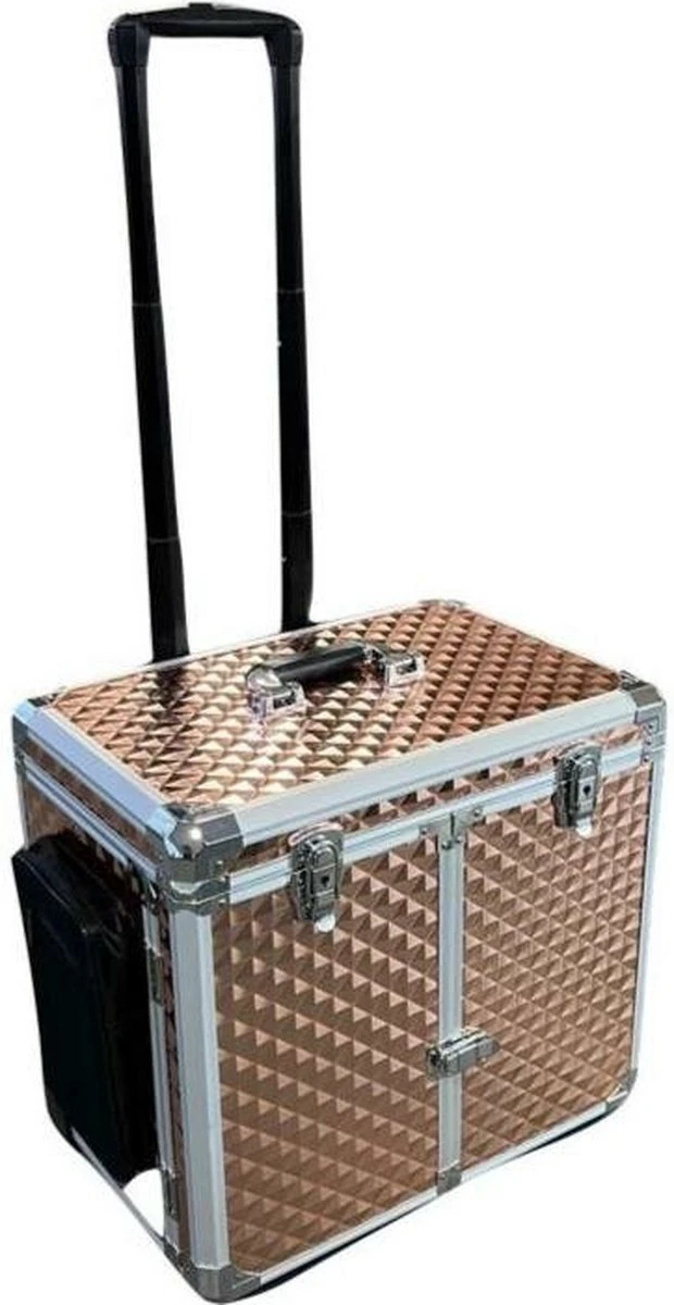 Pedicure Koffer/trolley - Professional Pedicure Case - Rose Gold Disco 4 Pedicure Koffer/trolley - Professional Pedicure Case - Rose Gold Disco - Afbeelding 2