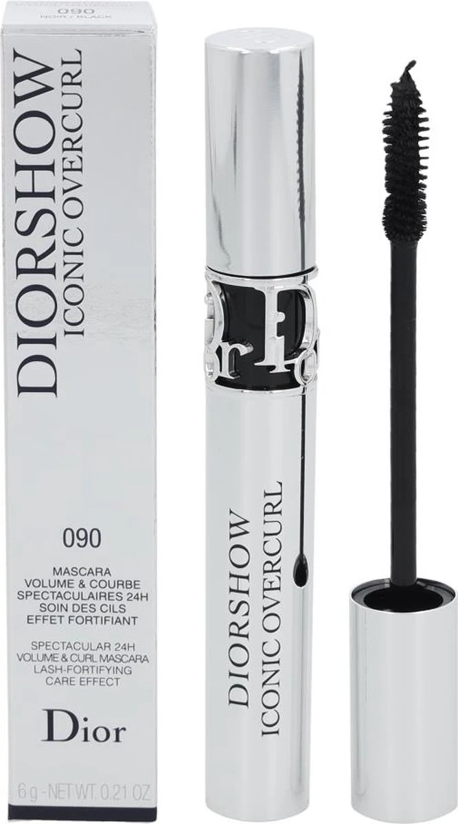 Dior Diorshow Iconic Overcurl Mascara - 090 Over Noir - Zwart 7 Dior Diorshow Iconic Overcurl Mascara - 090 Over Noir - Zwart - Afbeelding 5