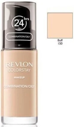 Revlon Colorstay Foundation With Pump Oily Skin - 150 Buff -Modecosmetica Winkel 700x1200