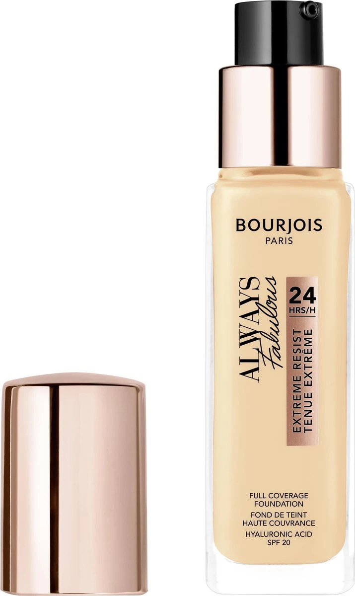 Bourjois Always Fabulous Foundation - 120 Light Ivory 5 Bourjois Always Fabulous Foundation - 120 Light Ivory - Afbeelding 3