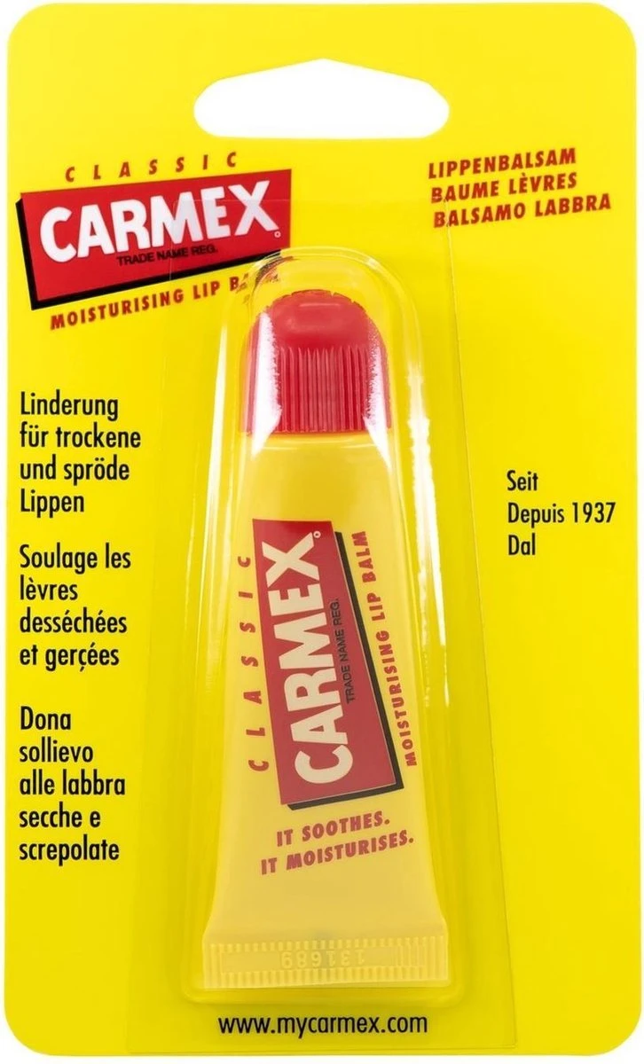 Carmex Lipbalm Classic Tube 10 Gr 4 Carmex Lipbalm Classic Tube 10 Gr - Afbeelding 2
