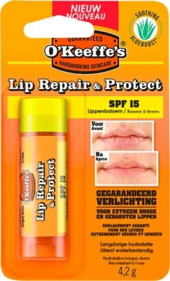 O'Keeffe's - Liprepair & Protect - SPF15 - 4,2 Gram -Modecosmetica Winkel 729x1200