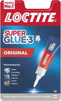 Loctite Super Glue-3 Pegamento 3 G