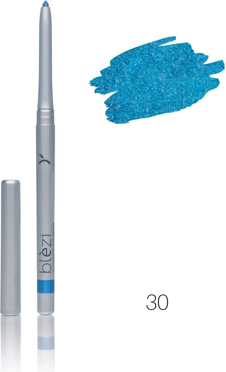 Blèzi® Automatic Eye Pencil 30 Brilliant Blue - Oogpotlood Waterproof - Blauw Felblauw 8 Blèzi® Automatic Eye Pencil 30 Brilliant Blue - Oogpotlood Waterproof - Blauw Felblauw - Afbeelding 6
