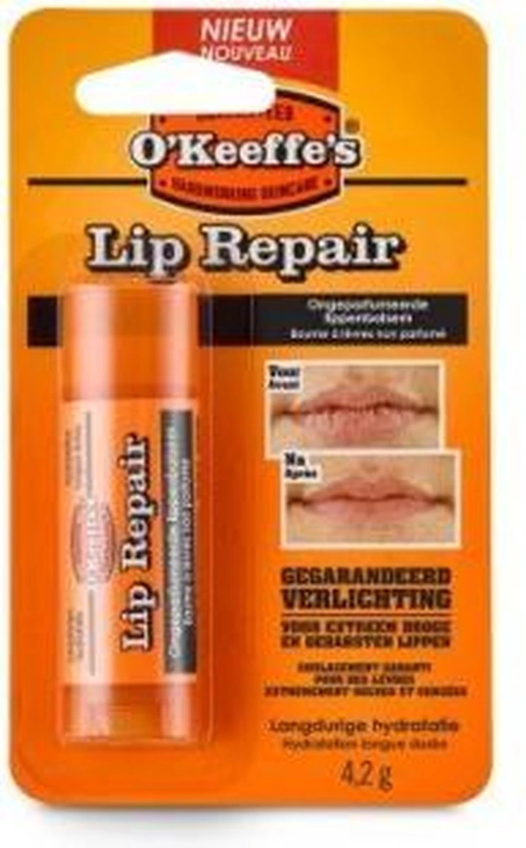 O'Keeffe's - Liprepair - Lippenbalsem - Ongeparfumeerd - 4,2g 7 O'Keeffe's - Liprepair - Lippenbalsem - Ongeparfumeerd - 4,2g - Afbeelding 5