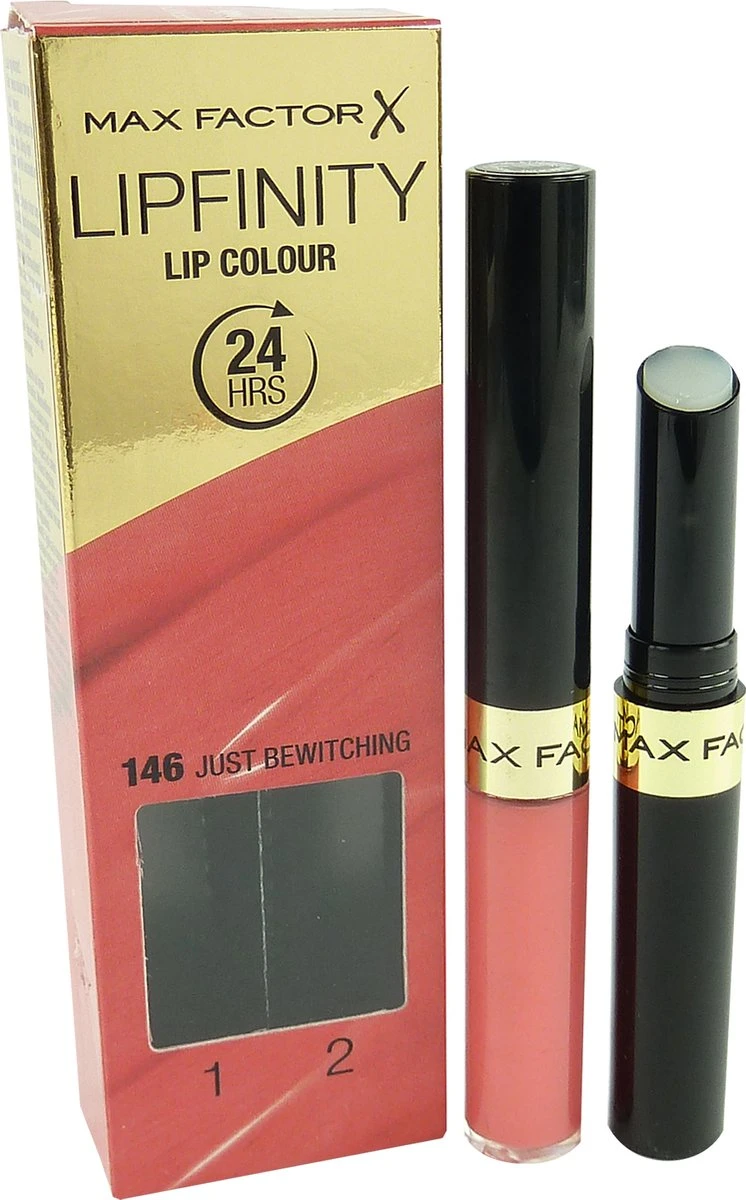 Max Factor Lipfinity Lip Colour Lipgloss - 146 Just Bewitching 13 Max Factor Lipfinity Lip Colour Lipgloss - 146 Just Bewitching - Afbeelding 11