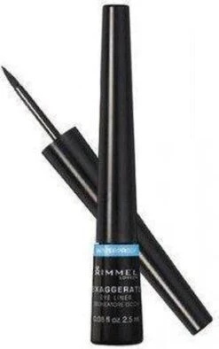 Rimmel London Rimmel Exaggerate Waterproof - Zwart - Eyeliner 19 Rimmel London Rimmel Exaggerate Waterproof - Zwart - Eyeliner -Modecosmetica Winkel 753x1200 2