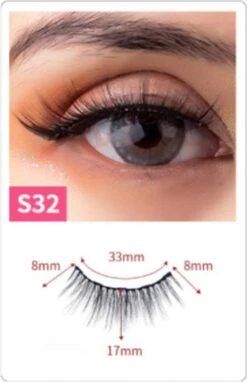DW4Trading Magnetische Wimpers Met Eyeliner Set - Herbruikbaar - 5 Paar - Zwart -Modecosmetica Winkel 776x1200 1