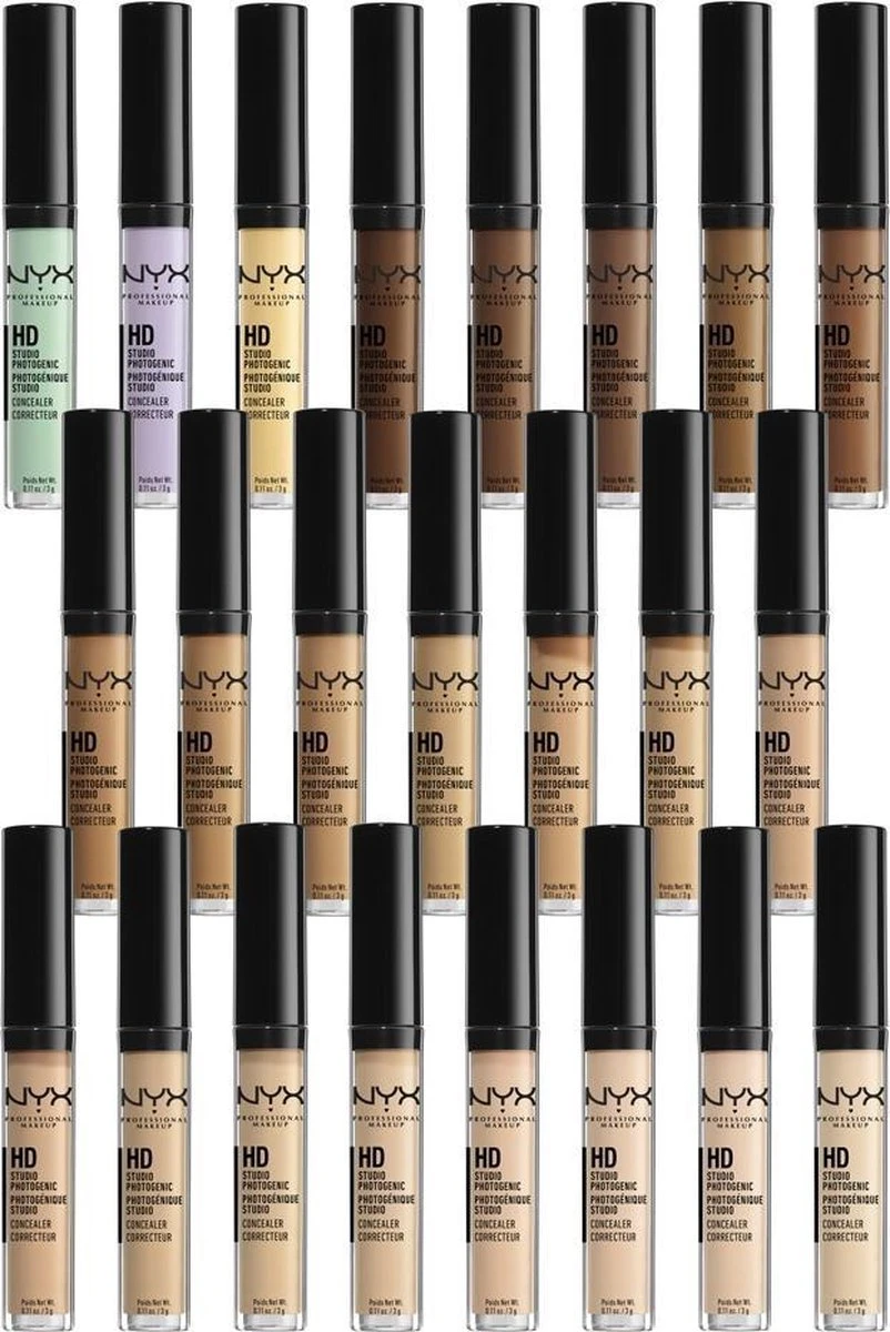 NYX Professional Makeup HD Photogenic Concealer Wand - Yellow CW10 - 3 Gr 8 NYX Professional Makeup HD Photogenic Concealer Wand - Yellow CW10 - 3 Gr - Afbeelding 6