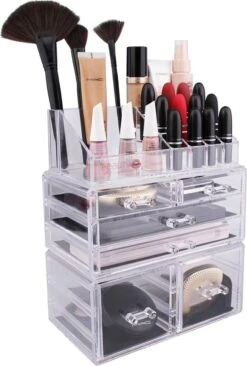 Beauty Attraction Make Up Organizer – Opbergdoos – Nagellak – Organizer 22 X 2,12 X 5,8 CM – 24 X 15 X 11 CM – Transparant 14 Beauty Attraction Make Up Organizer – Opbergdoos – Nagellak – Organizer 22 X 2,12 X 5,8 CM – 24 X 15 X 11 CM – Transparant -Modecosmetica Winkel 810x1200 6