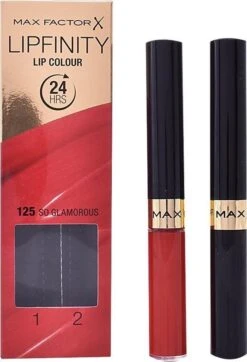 Max Factor Lipfinity Lip Colour Lippenstift - 125 So Glamorous 38 Max Factor Lipfinity Lip Colour Lippenstift - 125 So Glamorous -Modecosmetica Winkel 819x1200