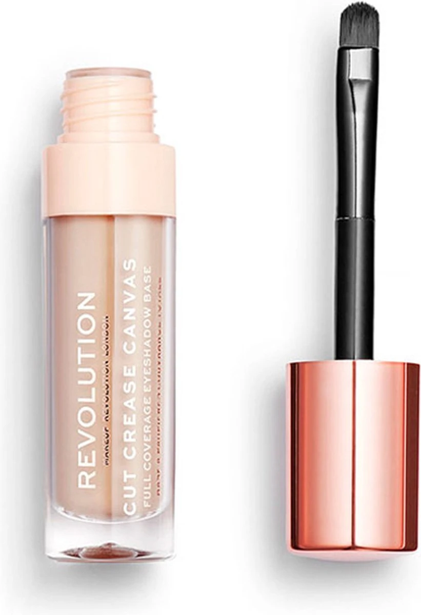 Makeup Revolution Cut Crease Canvas Oogschaduw Primer - Illustrate Fair 3 Makeup Revolution Cut Crease Canvas Oogschaduw Primer - Illustrate Fair