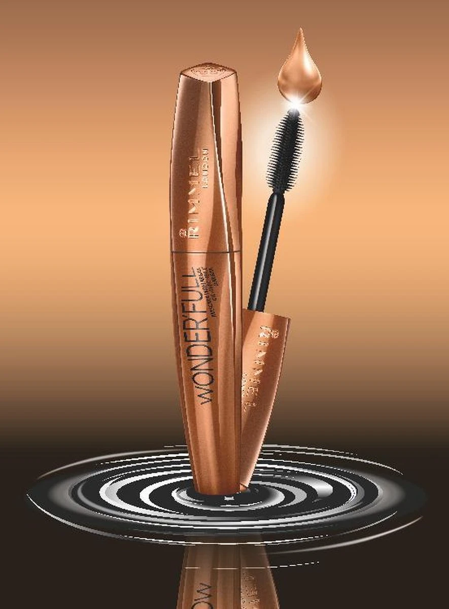 Rimmel London Wonder'full Mascara - Black - Black 8 Rimmel London Wonder'full Mascara - Black - Black - Afbeelding 6