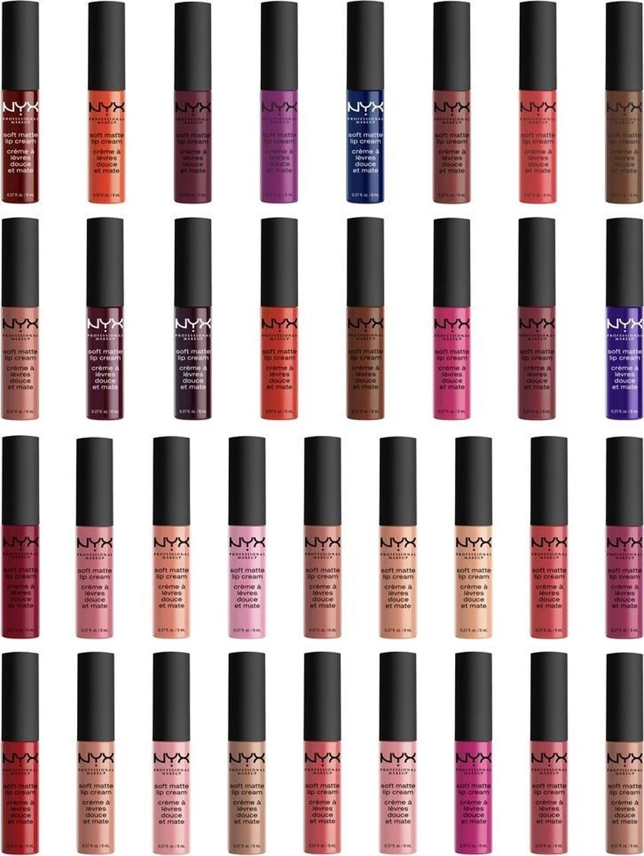 NYX Professional Makeup Soft Matte Lip Cream - CANNES - Lippenstift - 8 Ml 9 NYX Professional Makeup Soft Matte Lip Cream - CANNES - Lippenstift - 8 Ml - Afbeelding 7