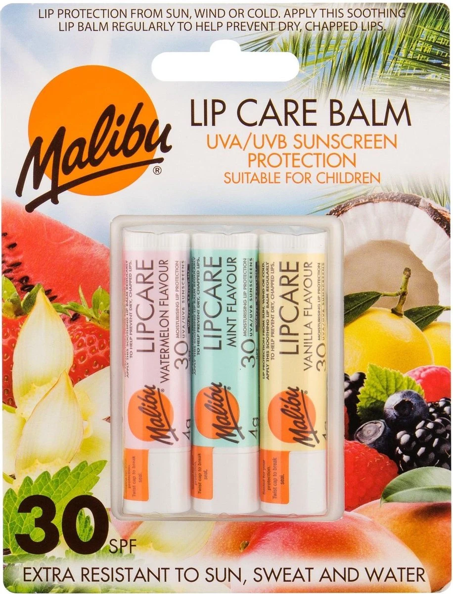 Malibu Lip Care Balm SPF 30 4 Malibu Lip Care Balm SPF 30 - Afbeelding 2