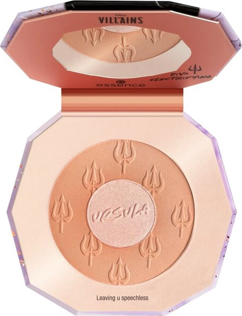 Essence Blush- Blush Palet - Disney Villains Ursula 4 Essence Blush- Blush Palet - Disney Villains Ursula - Afbeelding 2