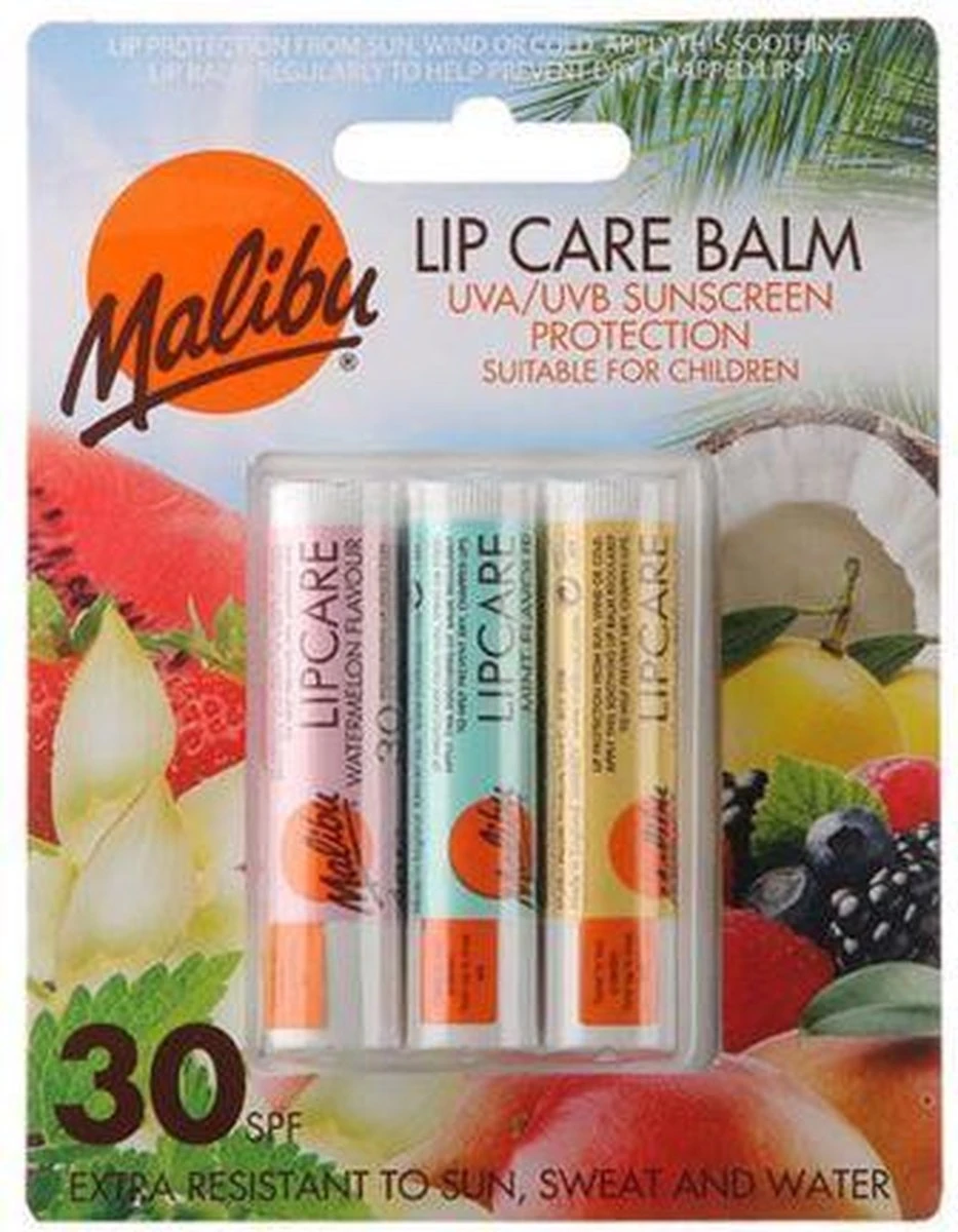 Malibu Lip Care Balm SPF 30 5 Malibu Lip Care Balm SPF 30 - Afbeelding 3