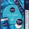 Nivea Men GP 'Fresh Ocean' Deo Fresh Ocean 150ml+ Fresh Care Kit Creme + Douche Gel 250ml - Mannen - Cadeau Geschenkverpakking - Geschenk Verzorging 2 Nivea Men GP 'Fresh Ocean' Deo Fresh Ocean 150ml+ Fresh Care Kit Creme + Douche Gel 250ml - Mannen - Cadeau Geschenkverpakking - Geschenk Verzorging -Modecosmetica Winkel 934x1200 1